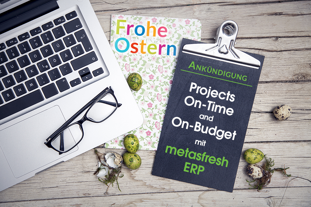 Projects On-Time and On-Budget mit metasfresh ERP