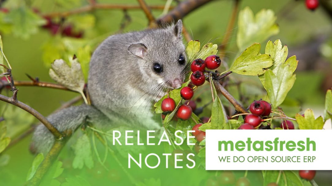 metasfresh ERP Release 5.154 - Edible dormouse, Glis glis