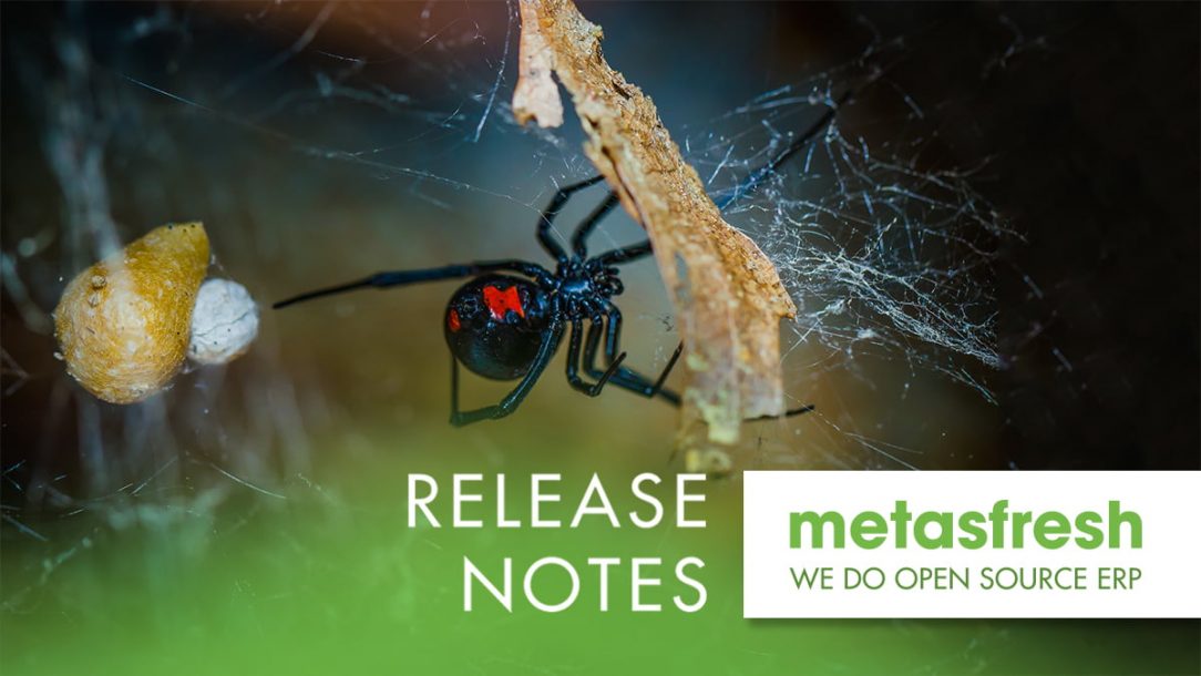 metasfresh ERP Release 5.159 - Southern Black Widow (Latrodectus mactans)