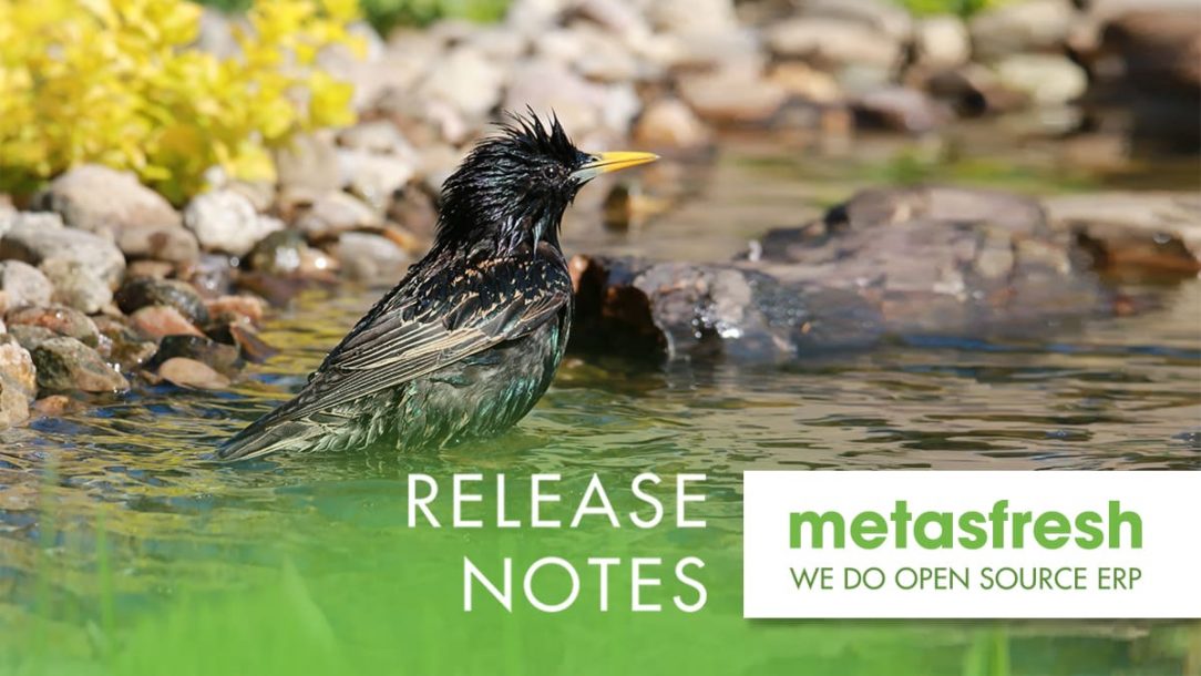 metasfresh ERP Release 5.169 - European starling (Sturnus vulgaris)