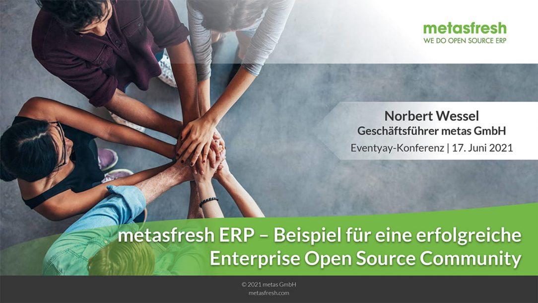metasfresh ERP – Beispiel für eine erfolgreiche Enterprise Open Source Community