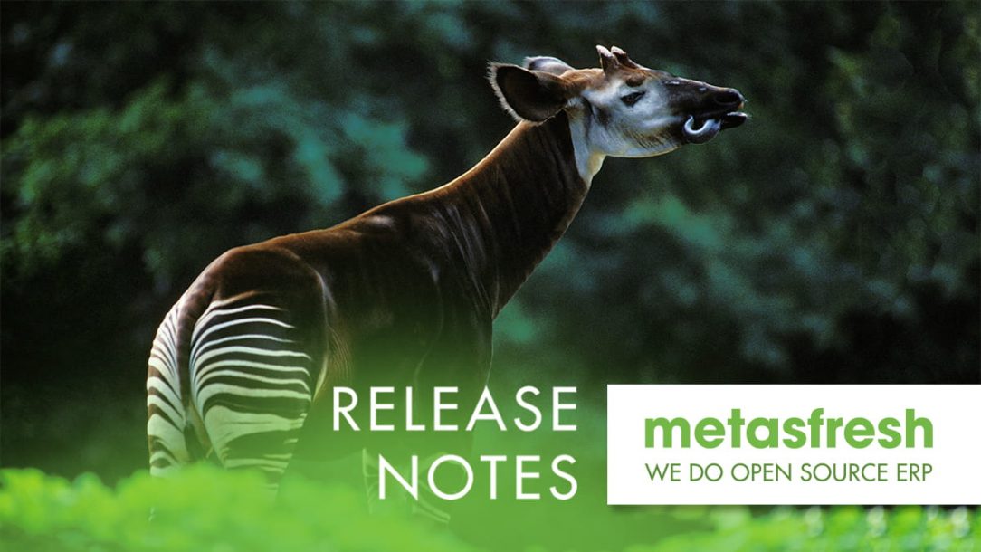 metasfresh ERP Release 5.172 - Okapi (Okapia johnstoni)