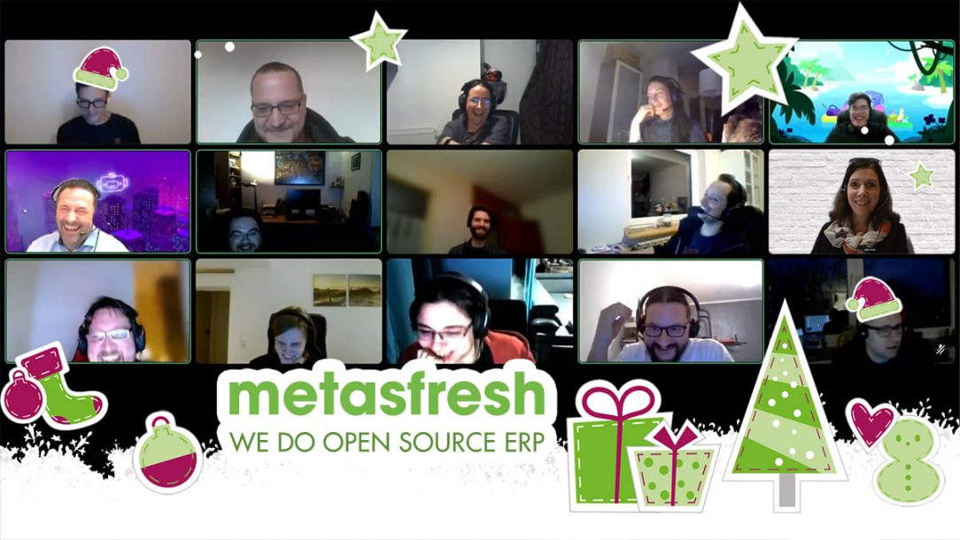 Merry Christmas from the entire team behind metasfresh ERP, and a happy New Year 2022!