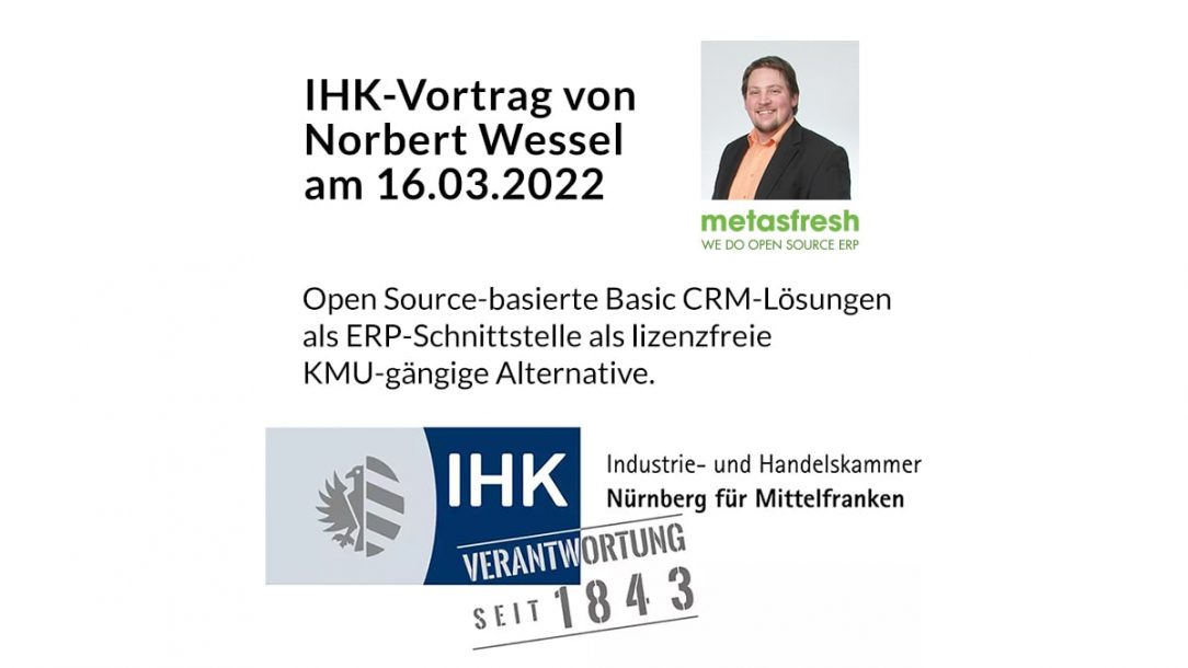 IHK Vortrag von Norbert Wessel am 16.03.2022
