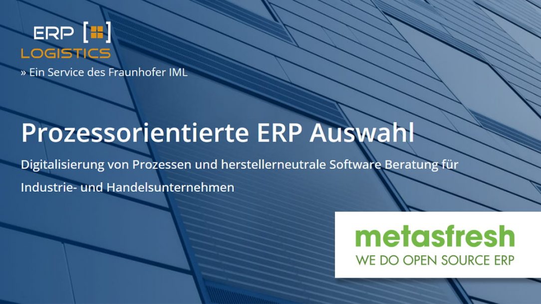 ERP LOGISTICS: Ein Service des Fraunhofer IML