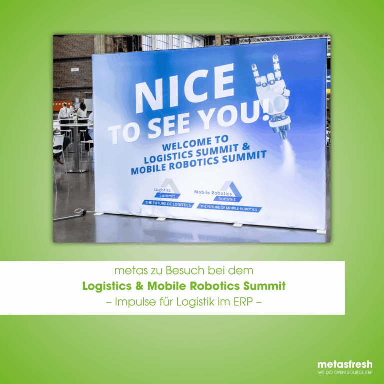 metas beim Logistics Summit 2025 Düsseldorf