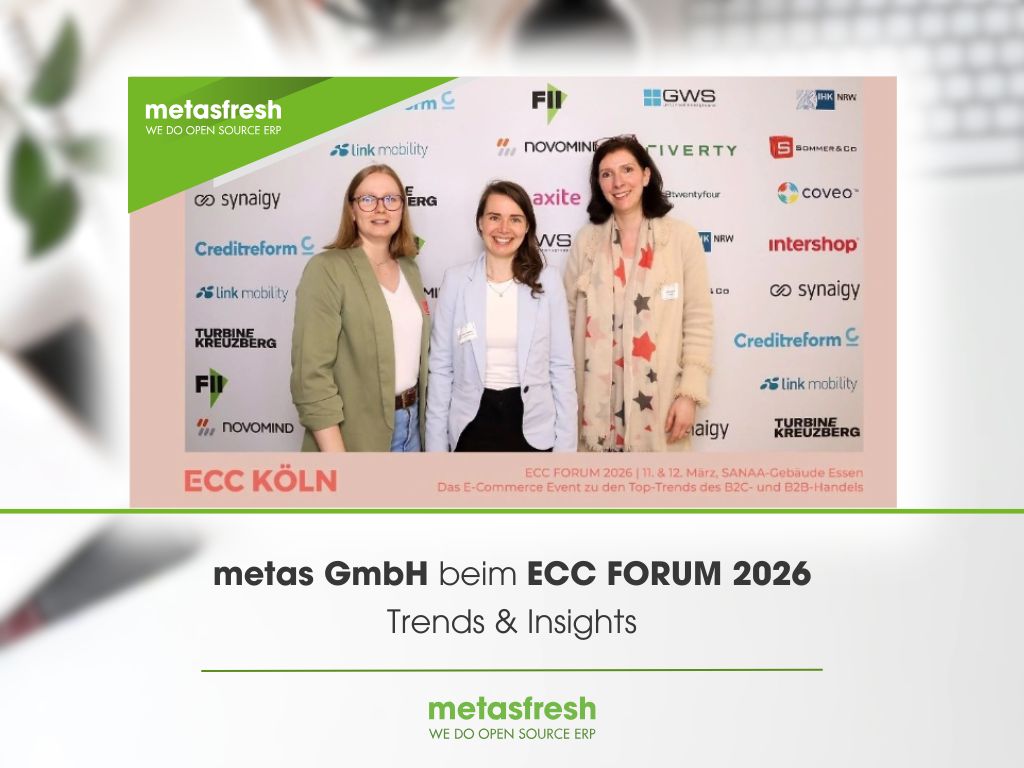 Rückblick: metas GmbH auf dem ECC FORUM 2026 – Trends & Insights